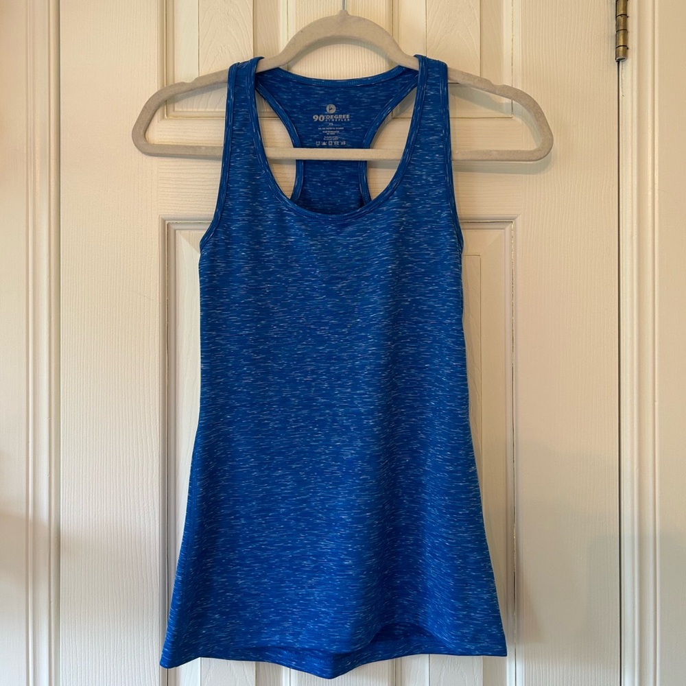 90 Degree By Reflex Women's Vibrant Blue Tank Top